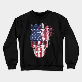 USA Skull Crewneck Sweatshirt